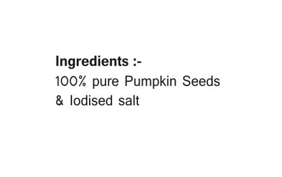 Wonderelements Roasted Pumpkin Seeds    Pack  150 grams